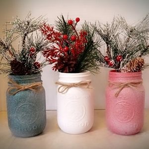 Arts/Crafts, Paintings, bottle art, canvas, string